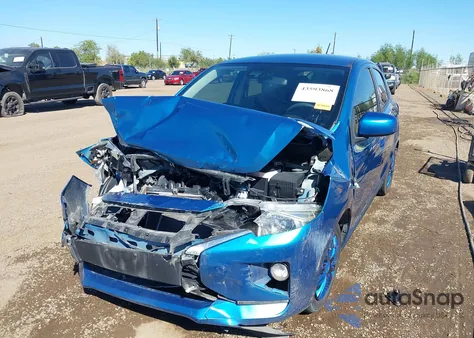 2022 Mitsubishi Mirage Es/Le z USA, uszkodzony, nr VIN ML32AUHJ1NH009473